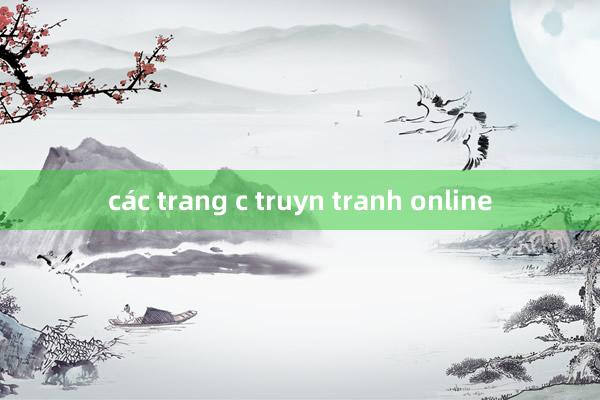 các trang c truyn tranh online