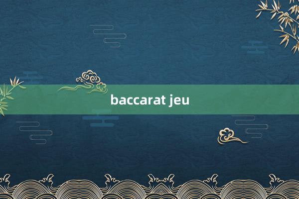 baccarat jeu