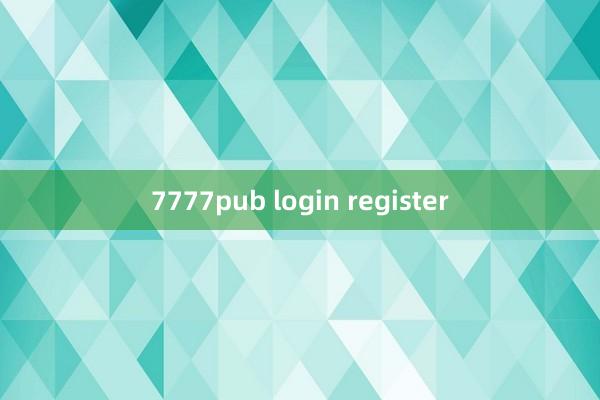 7777pub login register